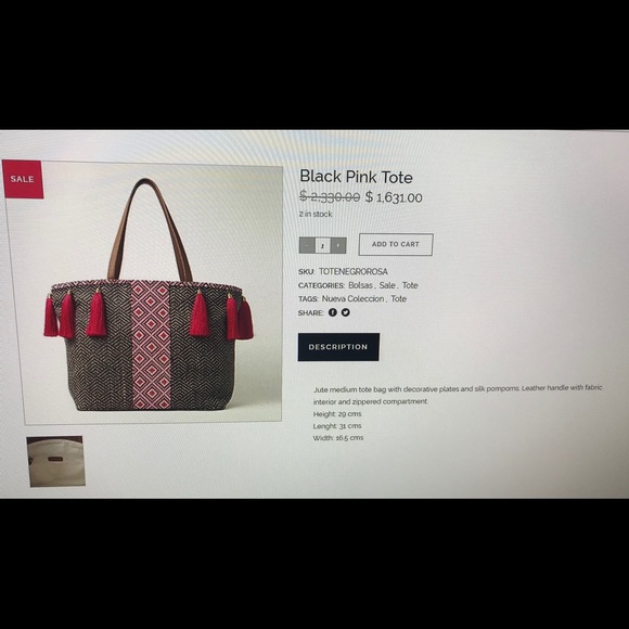 NOT FOR SALE Boho Geometric Jute Tote Tassels - Picture 2 of 6